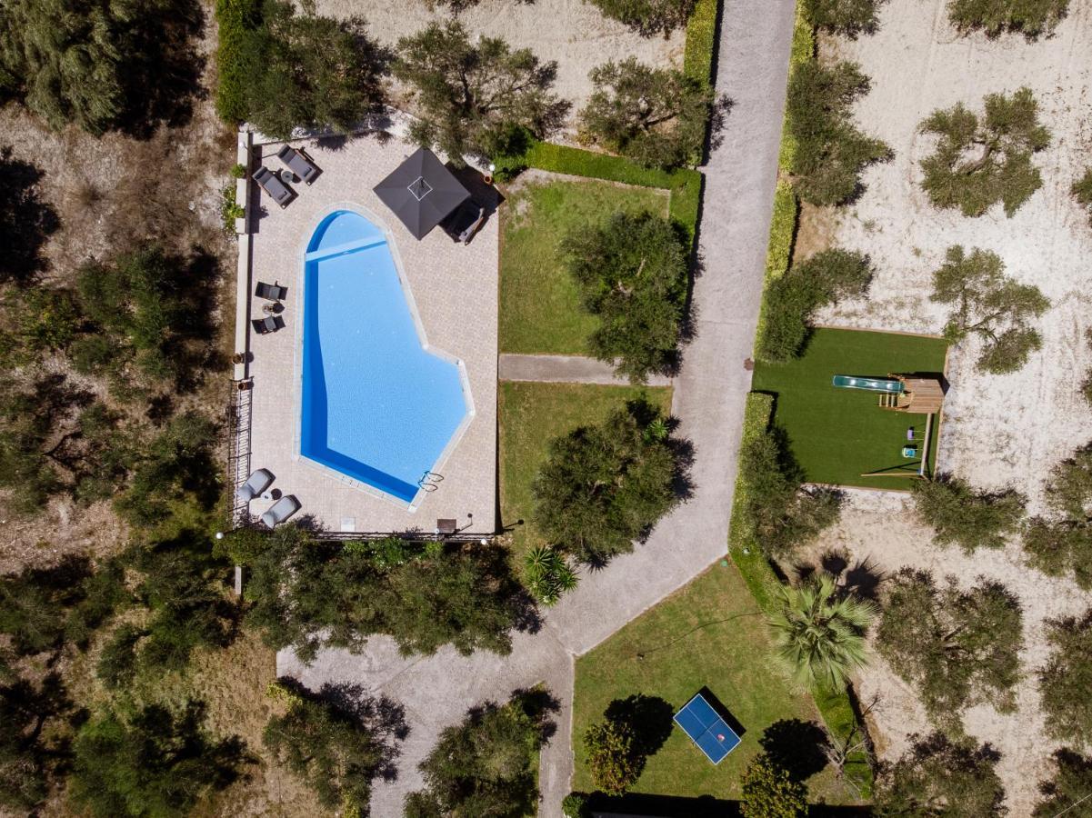 Lefkothea Villas With Large Pool, Bbq & Playground Adelianos Kampos Exterior photo